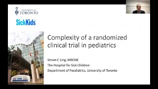 Complexities of Clinical Trials in Pediatrics - Simon Ling